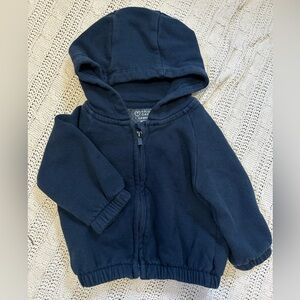 Primark Navy Hooded Zip-Up Sweatshirt for Kids